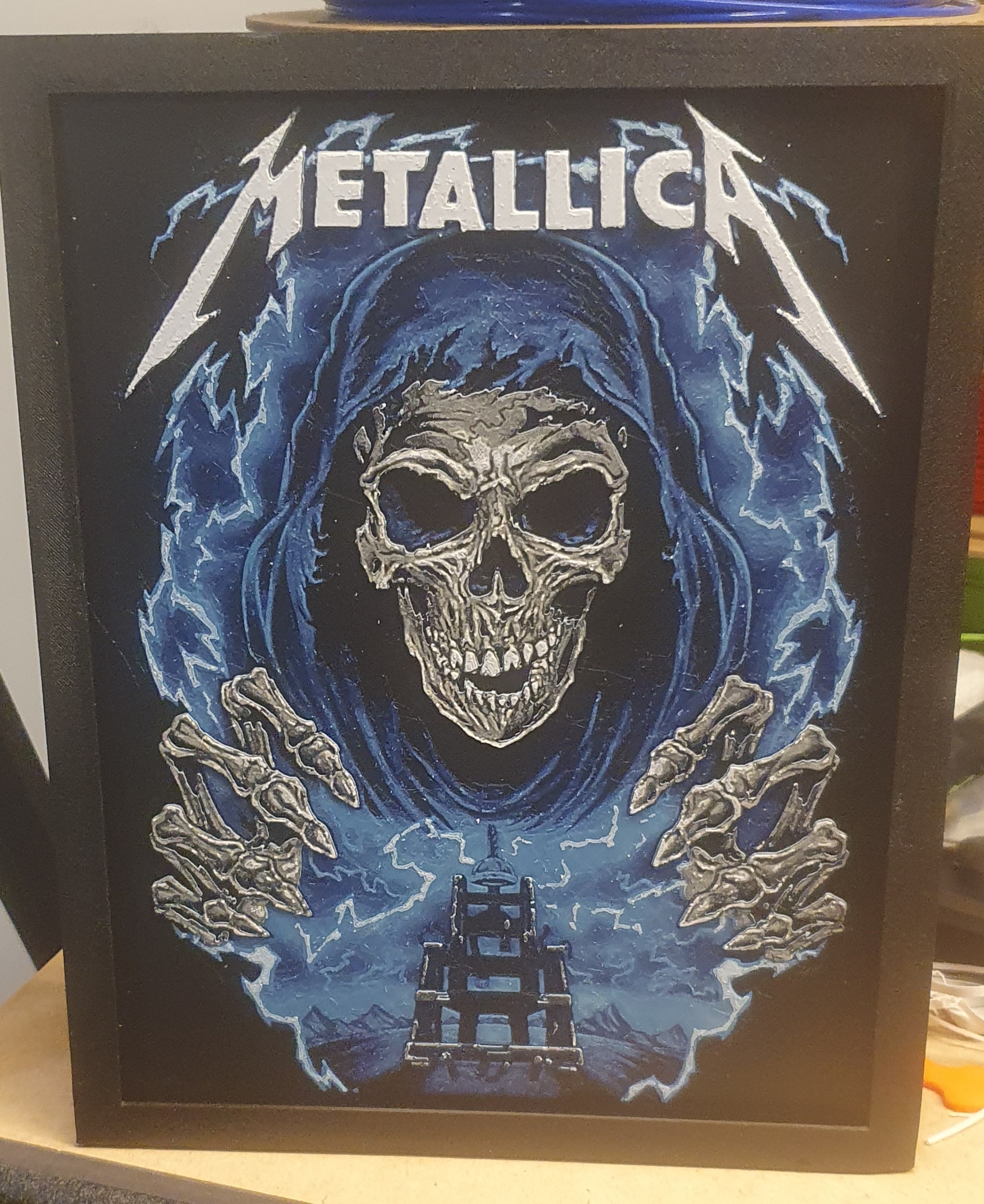 Metallica Lightning Art