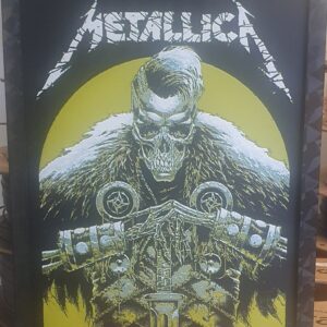 Metallica Motorbike Skeleton