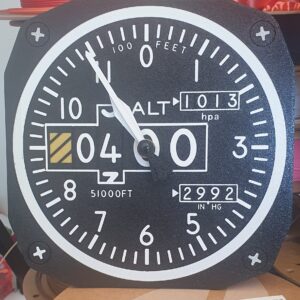 Altimeter Clock