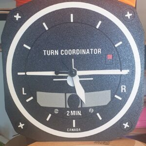 Turn And Bank Clock