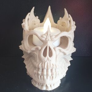 Skull Tea Light Holder