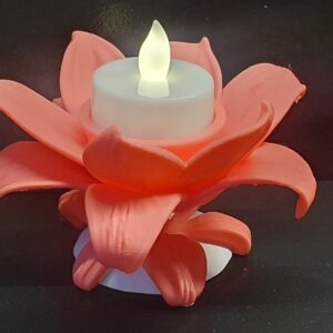 Lily Tea Light Holder