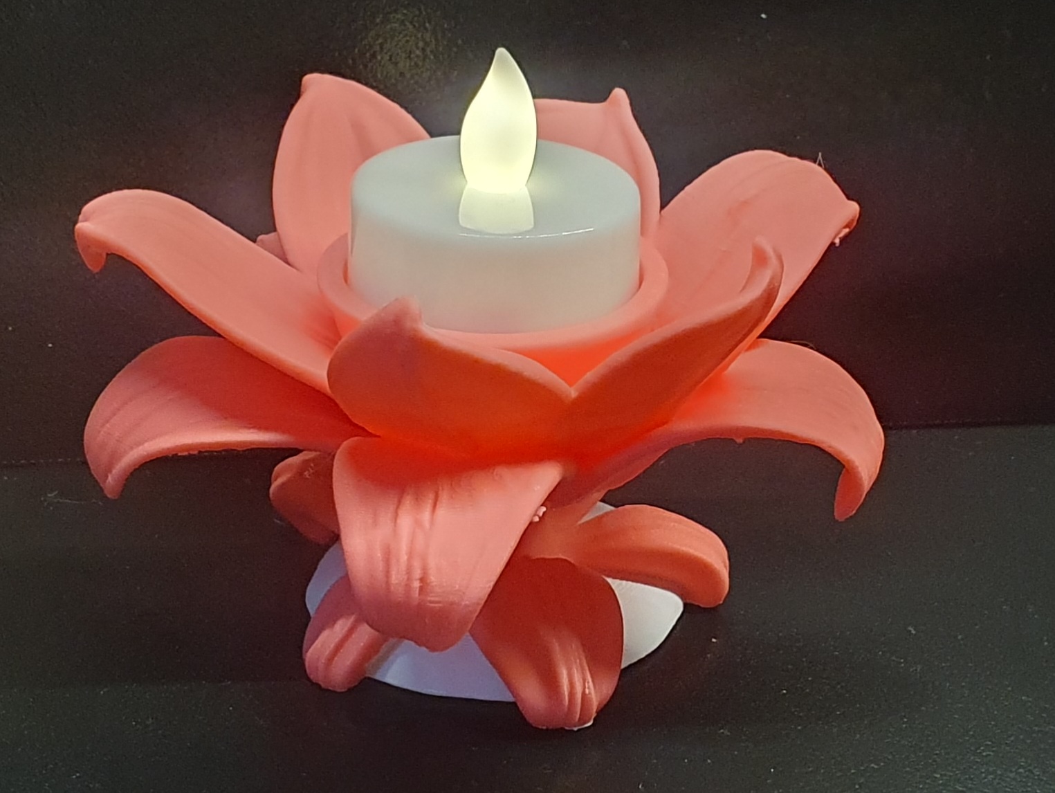 Lily Tea Light Holder